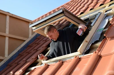 Pose de fenêtres de toit Velux à Morsains